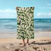 Asciugamano da Spiaggia Retrò Anni '70 con Stampa Margherita, Motivo Floreale Boho, Asciugatura Rapida, Morbido, Assorbente, Senza Sabbia, per Vacanze Estive in Spiaggia