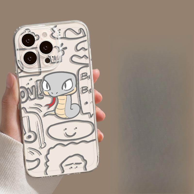 

Чехол для телефона Apple 16 15plus, прозрачный 14 силиконовый 13mini защитный чехол 12promax11 Apple 16PROMAX