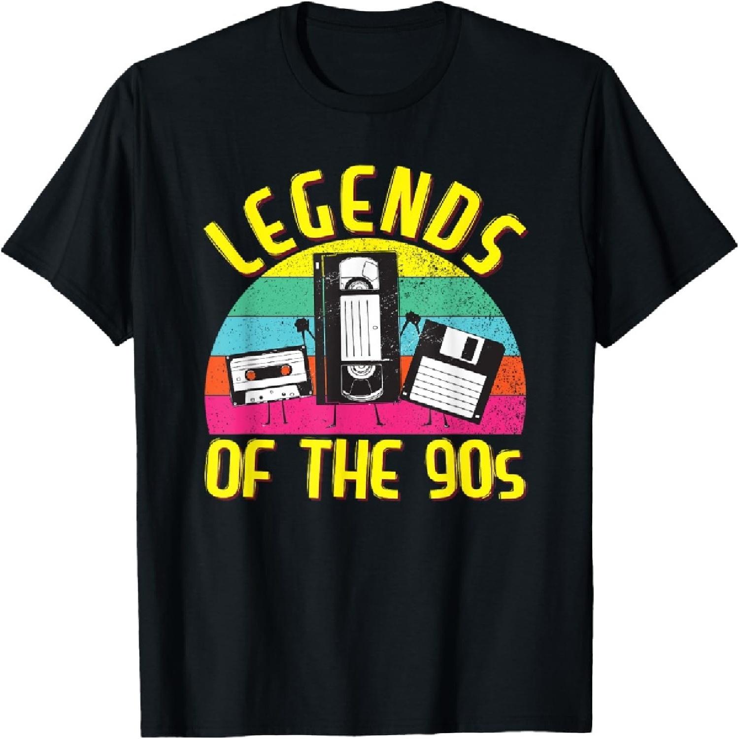90s Party Outfit For Women & Men, 90s Costume, Legends 90s T-Shirt XXXXXL разноцветный