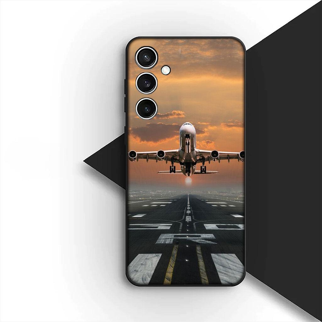 Cover for Motorola Moto G86 G57 E14 E15 G14 G34 G35 G84 G24 A54 G15 Power E22 Case Aircraft Travel Airplane Pilot Epaulette