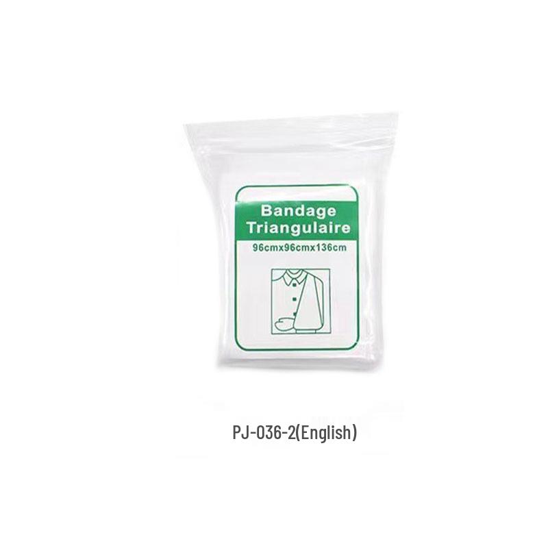 Outdoor Emergency Triangular Bandage for Arm Fracture Fixation - Non-Woven First Aid Scarf