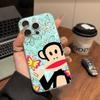 Famous Luxurious P-paul F-frank Transparent Soft Phone Case For IPhone 15 12 14 16 17 13 Plus 11 Pro Max 13 Pro