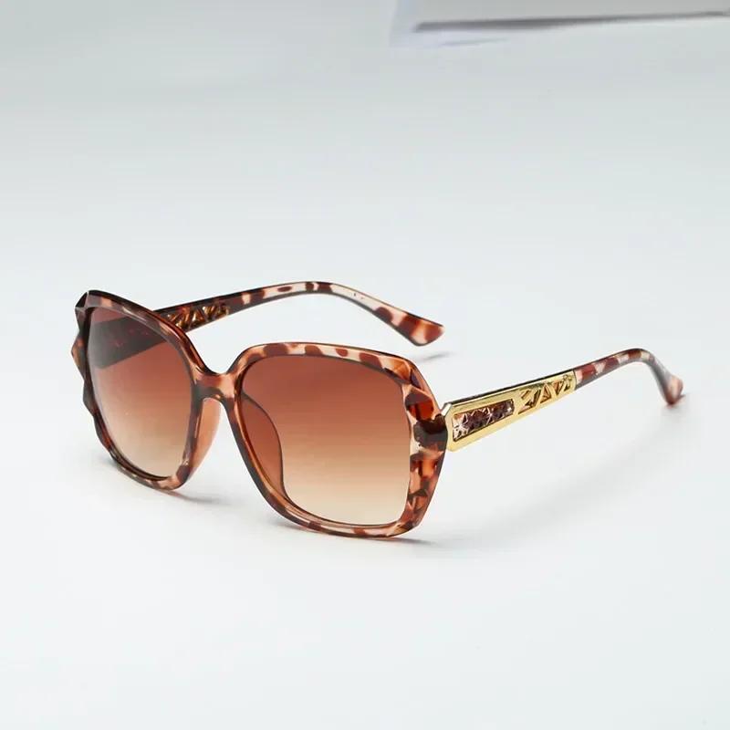 Fashion Square Sunglasses Women Luxury Brand Big Purple Sun Glasses Female Mirror Shades UV Protection