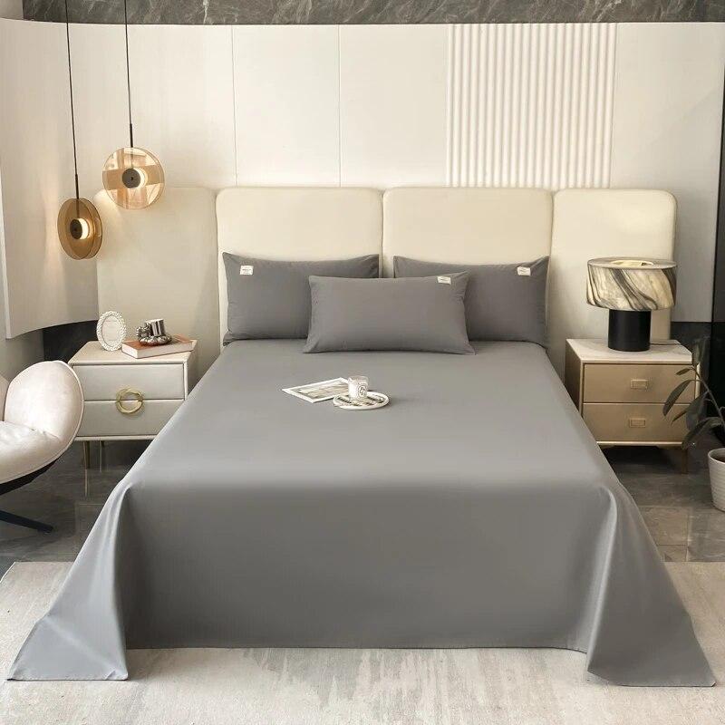 100% Cotton Fitted Sheet Brushed Fitted Sheet with Elastic Band Solid 1 Fitted Sheet Soft and Comfortable Mattress Cover Large