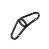 42mm Black Aluminum Alloy Carabiner Hook for Bags - Portable Small Accessory Ornament