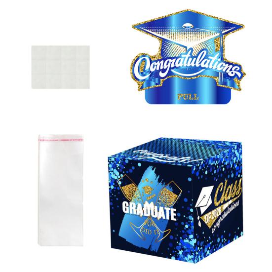 Graduation Gift Box Thick Paper Card Box for Graduation Party Decorations And Gift