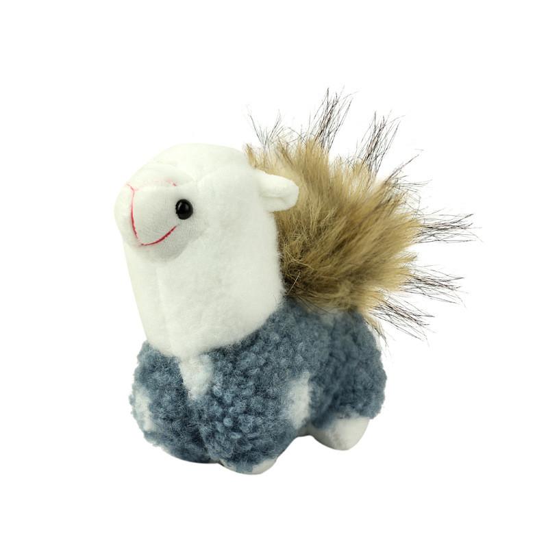 Plush Alpaca Cartoon Doll Collectors Animal Stuffed Toys Key Chain Bag Pendant