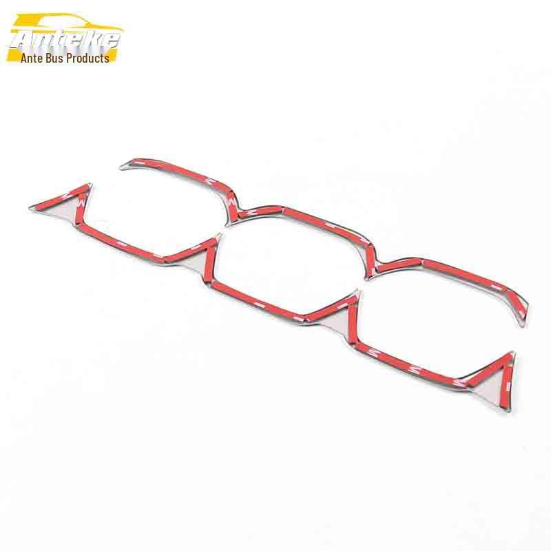 GS4 Center Console Button Light Ring & Dashboard Switch Decorative Sticker Car Accessory.