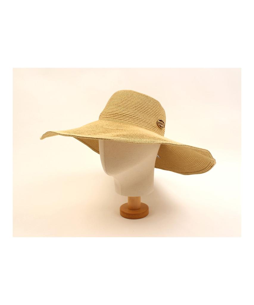 Yunibeosyeolkemiseuteuli Long Beige Wire Cloche Hat Gd Summer Fedora