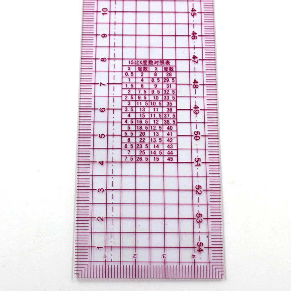 Measuring Ruler Sewing Patchwork Footage Tailor Yardstick Cloth Cutting Ruler