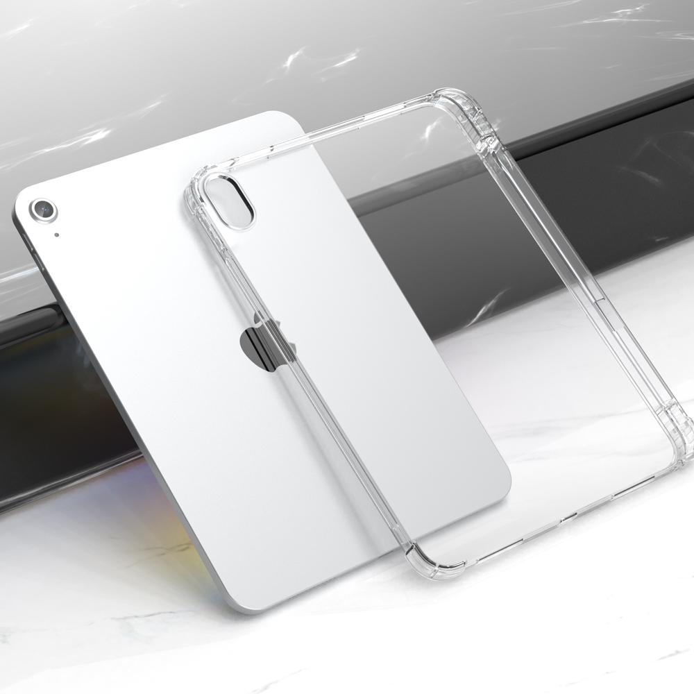 Capa transparente para ipad 10 10ª geração, capa traseira de silicone transparente para ipad 10.9 air4 air 5, à prova de choque, capa de proteção