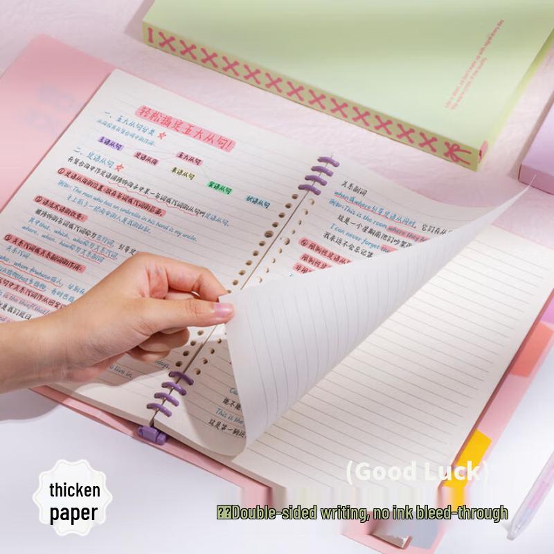 SUNWOOD GOODLUCK B5 Loose-Leaf Notebook