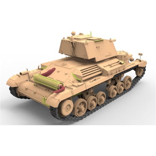 Bronco Model 1/35 British Mark I Cruiser Tank (A9) Plastic Model Kit CB35149
