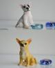 12 Pcs Miniature Dog Puppy Resin Craftwork Decorations Dollhouse Decoration Pet decorations