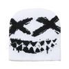 Women Hats Knit Beanies Goth Tooth Caps Men Streetwear Winter Fashion Pullover Harajuku Vintage Warm Hip Hop Cap Unisex
