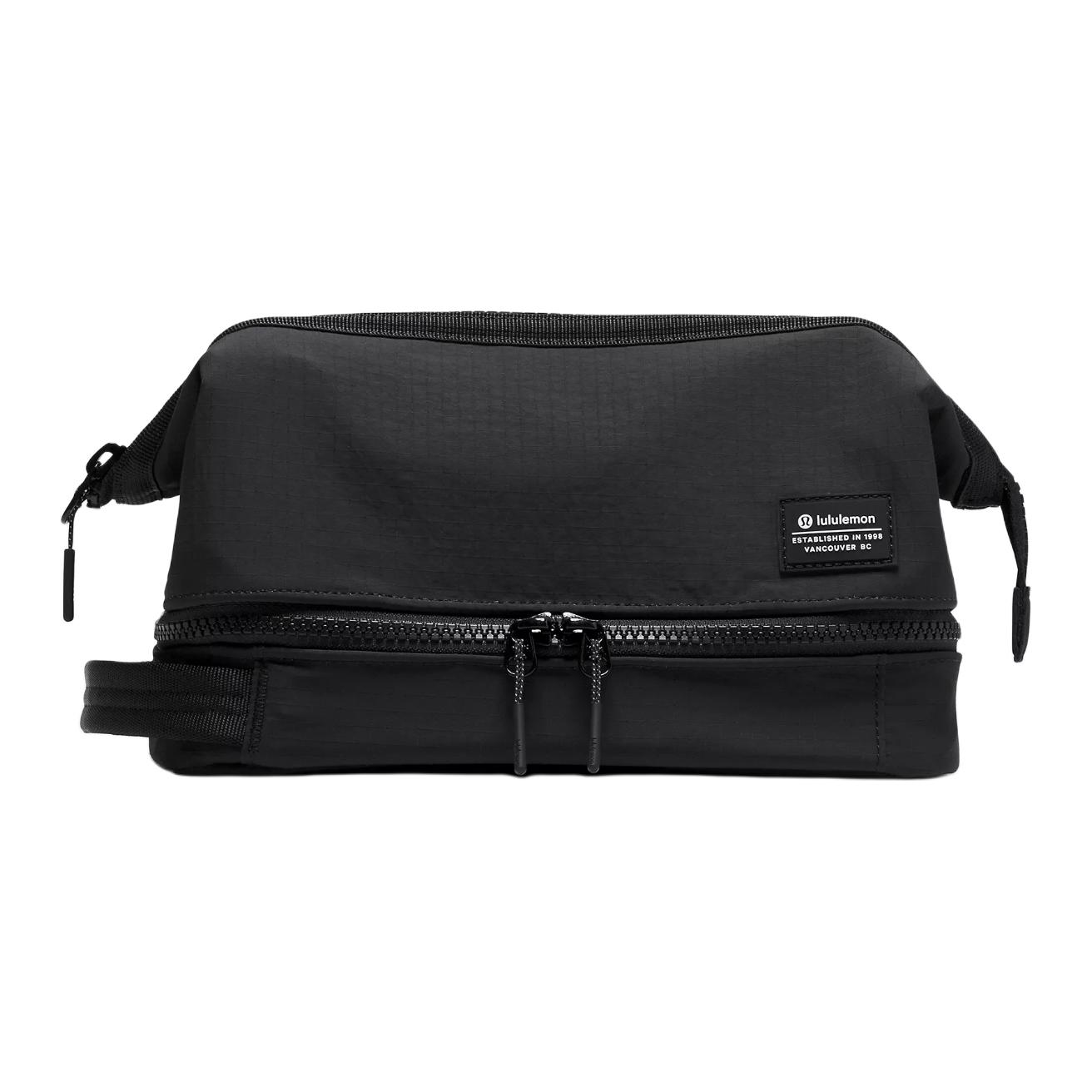 Lululemon Dual-Compartment 4.5L Nylon Travel Storage Bag Unisex bags Black LU9CDBS-0001 Black
