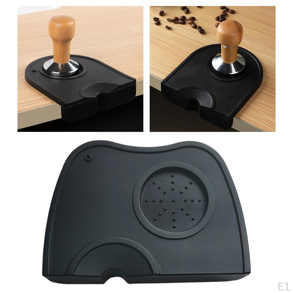 Manipulationssicherer Mattenhalter Tamping Corner Silikonpad Kaffeezubehör für Ihre Arbeitsplatte