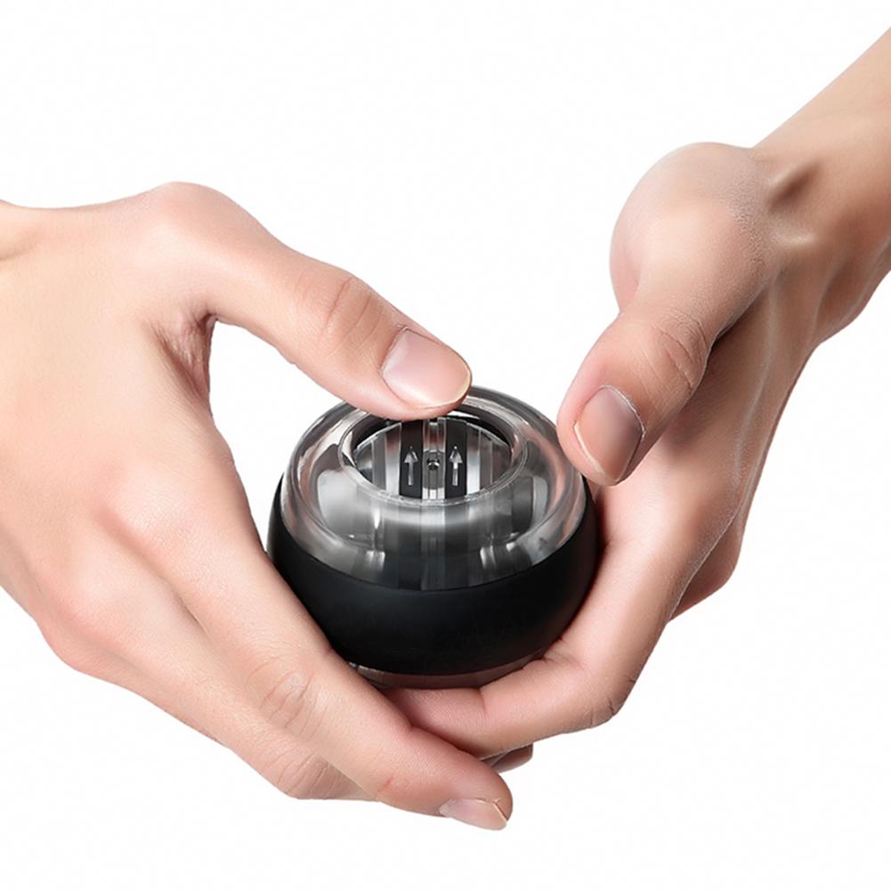Self-Starting Wrist Power Gyro Ball Forearm Gyro Ball Wrist Exerciser Gyro Ball Strengthener for Strengthening Muscle and Bones