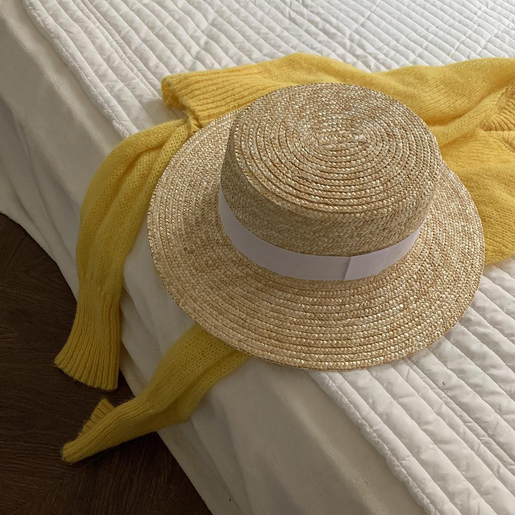 Beach Versatile Womens Hat In Black And White With Uv Protection Bamboo Fiber