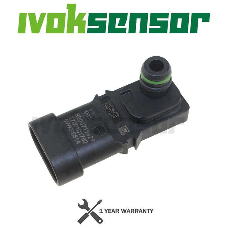 8200719629 8200121800 8200105165 7700101762 MAP Sensor For Renault Clio Espace Kangoo Megane Scenic Laguna Logan Thalia 1.2