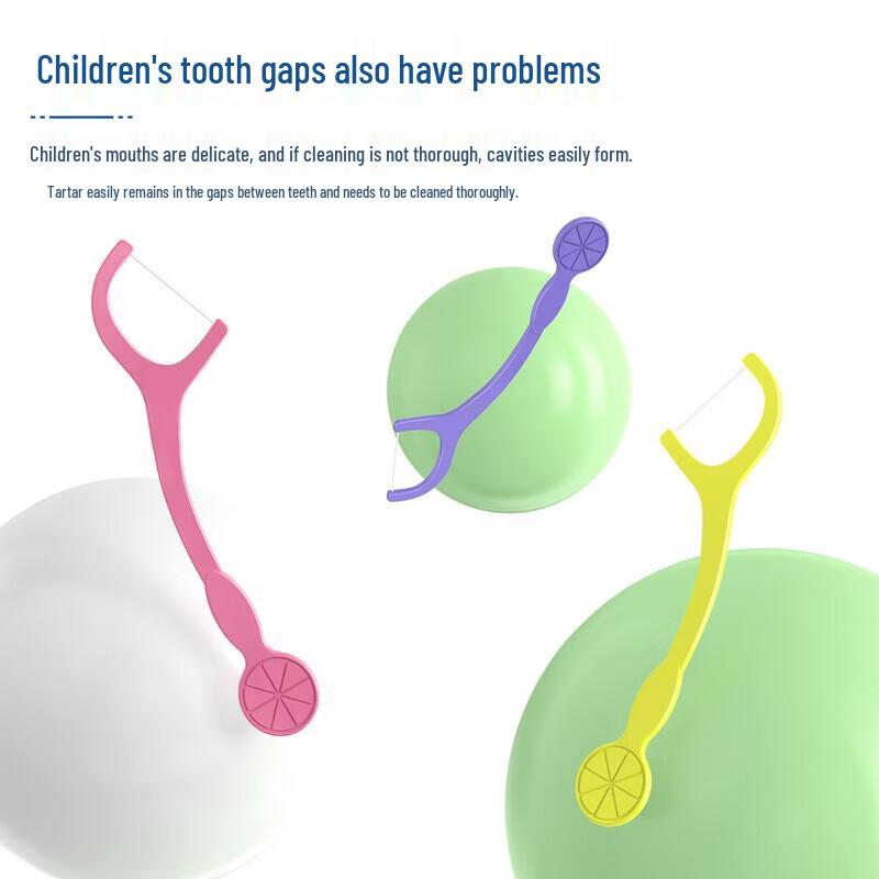 FAWNMUM Children's Dental Floss Picks