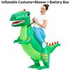 Inflatable Dinosaur Green Costume Adults Child Christmas Halloween Dress Up