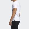 T Shirts Men's White Crew Neck Moderate Straight Fit FT2753