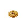 Vintage Gold Spacer Beads for DIY Bracelets & Necklaces – High-Grade Crystal Accessories with Strong Color Protection