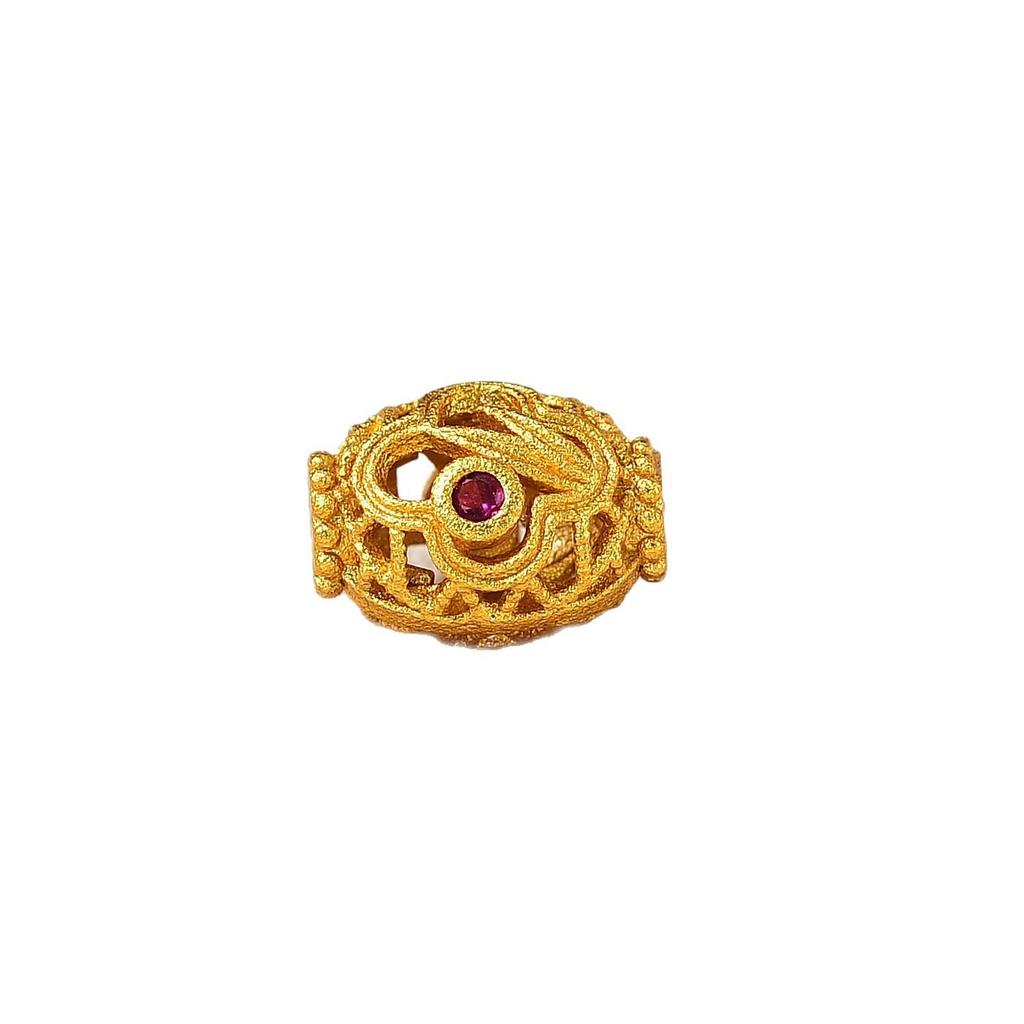 Vintage Gold Spacer Beads for DIY Bracelets & Necklaces – High-Grade Crystal Accessories with Strong Color Protection
