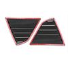 For Toyota Camry Sedan 2018      Car Rear Louver Window Side Shutter Cover Trim Sticker Vent Scoop ABS Auto