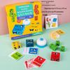 3D Logic Puzzle Cube: Kids' Early Education Toy for Logical Thinking and Interactive Play