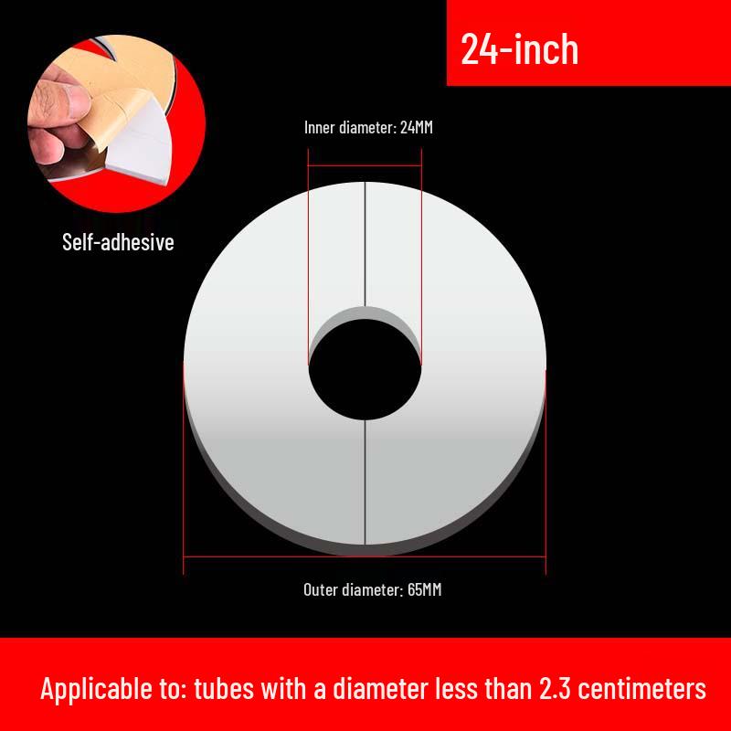 Stainless Steel Detachable Decorative Cover for Pipes