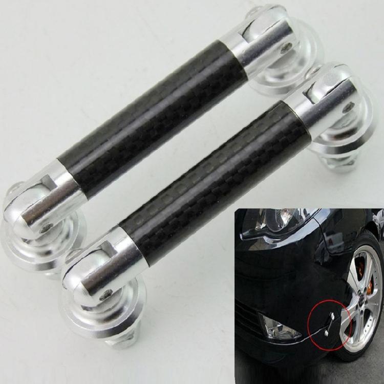 2dílné přední lišty nárazníku pro auto, optimalizující vzhled jízdní dynamiky, vyrobené z hliníku odolného proti korozi