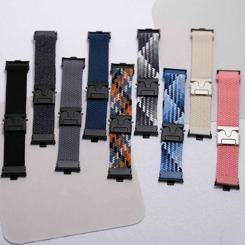 New Nylon Loop Band for Redmi Watch 6/5/4 Breathable Braided Watch Strap For Xiaomi Miband 9 8 Pro Smartwatch Sport Bracelet