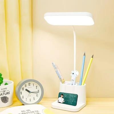 3-Colors Light Study Desk Lamp Dimmable Touch Control Reading Lights Energy Saving Eye Protection LED Table Lamp Workstation