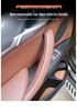 Fits BMW X5/X6 Door Inner Handle Armrest Protective Cover F15/F16