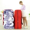 Large Oxford Cloth Storage Bag - Solid Color Moving & Packing Bag with Handle