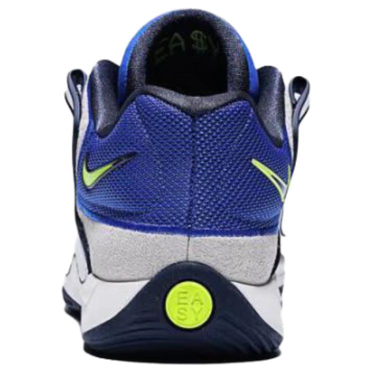 New Nike KD 18 Anti Slip Wear Resistant Low Top Basketball Shoes Men's White Blue HV1991-400