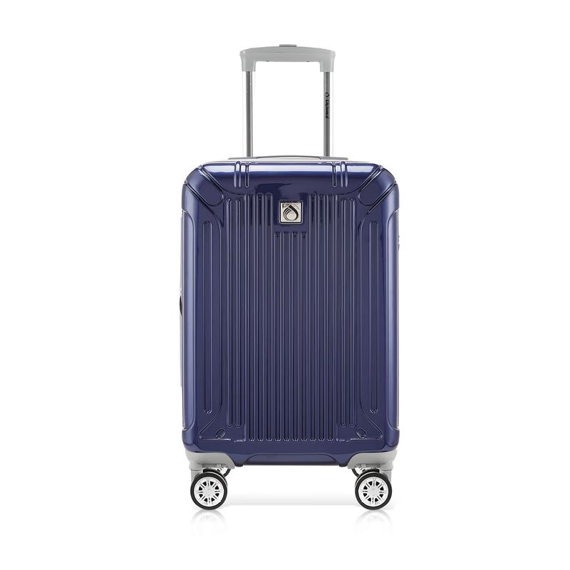 Diplomat Expandable ABS+PC Hard Shell Spinner Luggage 20-inch Carry-On