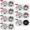 Silver Faucet Hole Cover Stainless Steel Faucet Decorative Covers Drainage Seal Plug  Bathroom