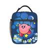 Custom K-Kirbys Portable Lunch Box for Women Leakproof Cartoon Cooler Thermal Food Insulated Lunch Bag School Student
