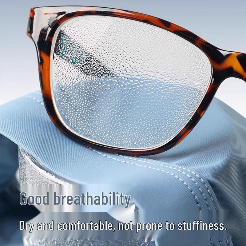 Langsha Men's Ice Silk Cooling Breathable Antibacterial Briefs