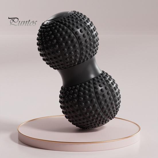 Peanut Massage Ball Deep Tissue Muscle Relaxation Double Lacrosse Roller Physical Therapy Leg Arm Waist Belly Back Foot Full Body Massager
