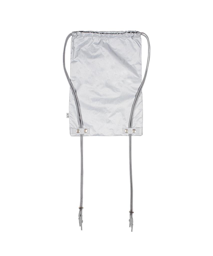 grailz 2-Way Nylon String Bag [Silver]
