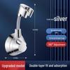 Punch-Free Adjustable Aluminum Shower Head Holder