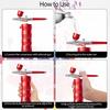 Airbrush Kit with Compressor Portable Air Brush Painting Set for Makeup Tattoo Nail Art Cake Decorating Craft Model