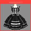 Costume da Cosplay Love Angel Abito in Chiffon Lolita Gotico Principessa Maid