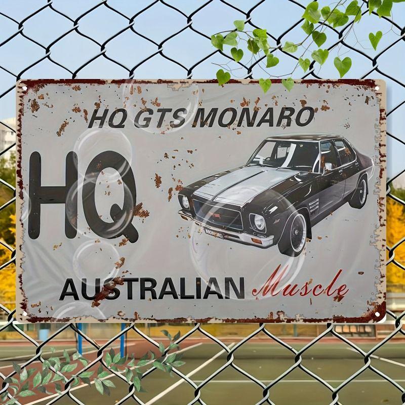 Retro Metall Blechschild Kunst Wanddekor für Auto Garage Man Cave Bar