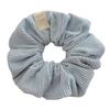Vintage Einfarbige Kordstreifen Scrunchies Elastische Haarbänder für Damen Mädchen Süße Haaraccessoires Pferdeschwanz Kopfschmuck