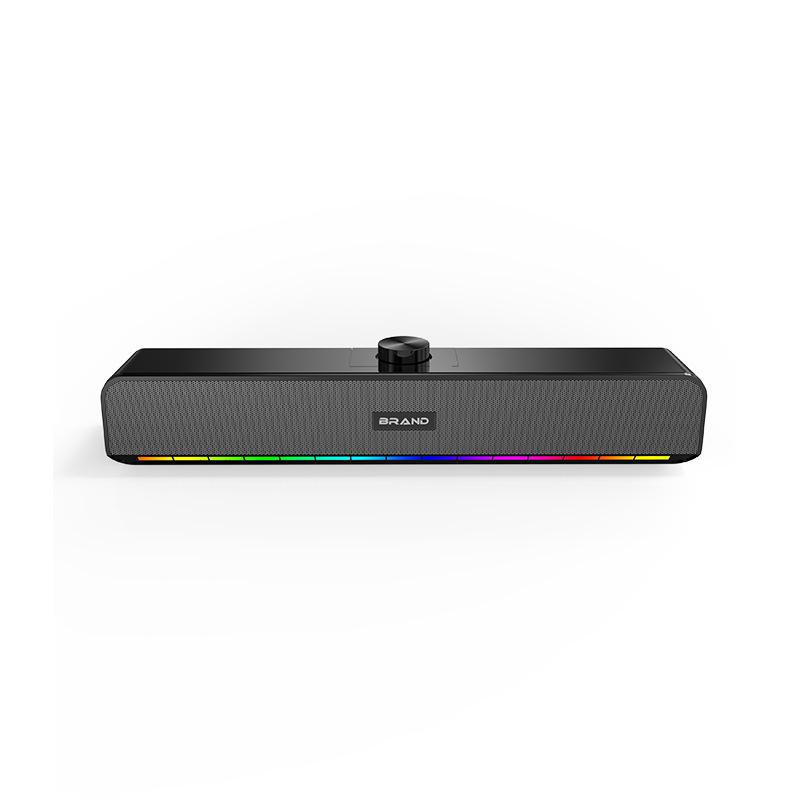 Wireless Bluetooth Soundbar with Heavy Bass & RGB Lighting